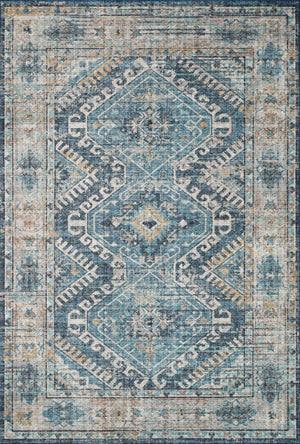 Skye Denim / Natural — a Loloi rug at Laurie Yapp Home.