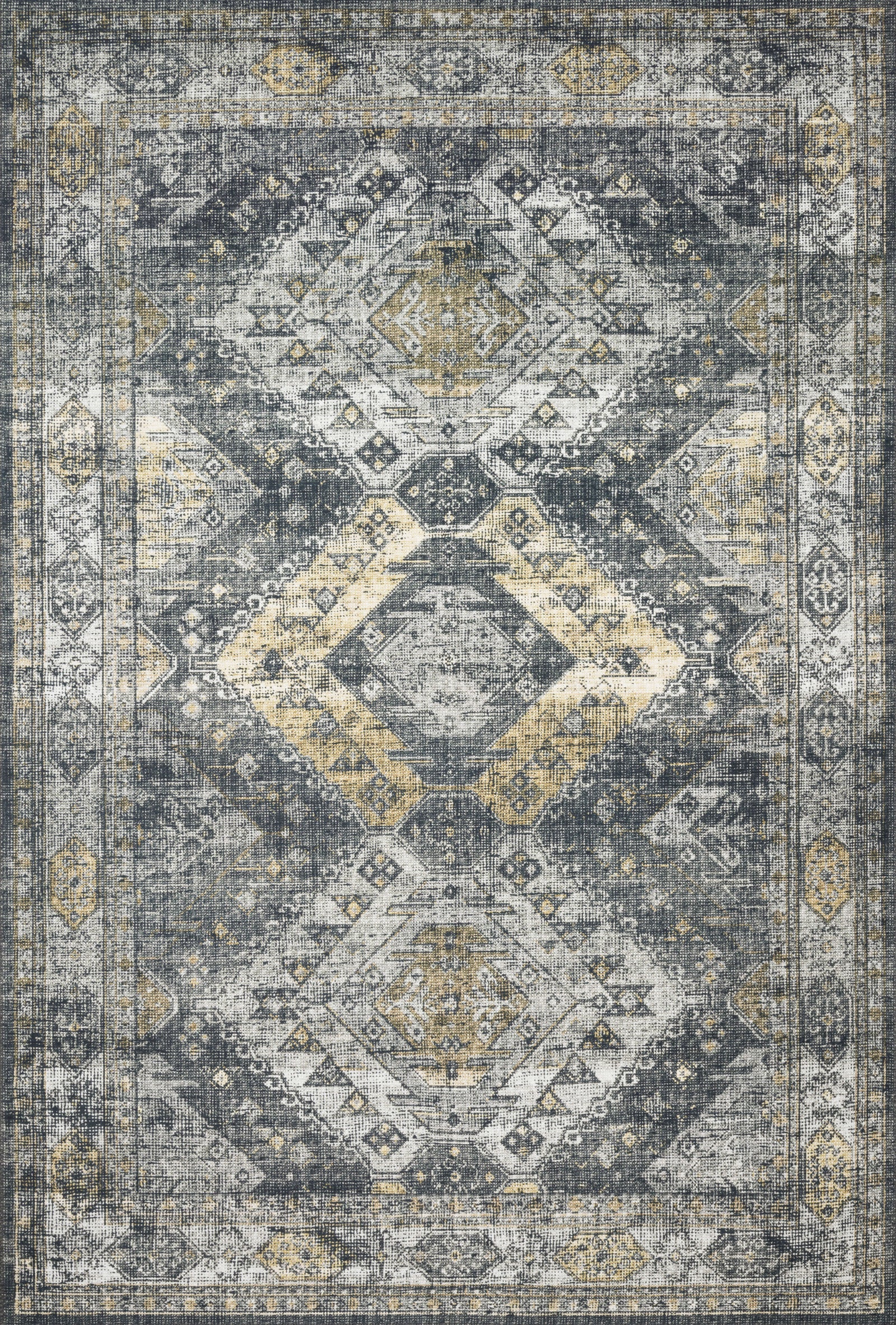 Skye Graphite / Silver — a Loloi rug at Laurie Yapp Home.