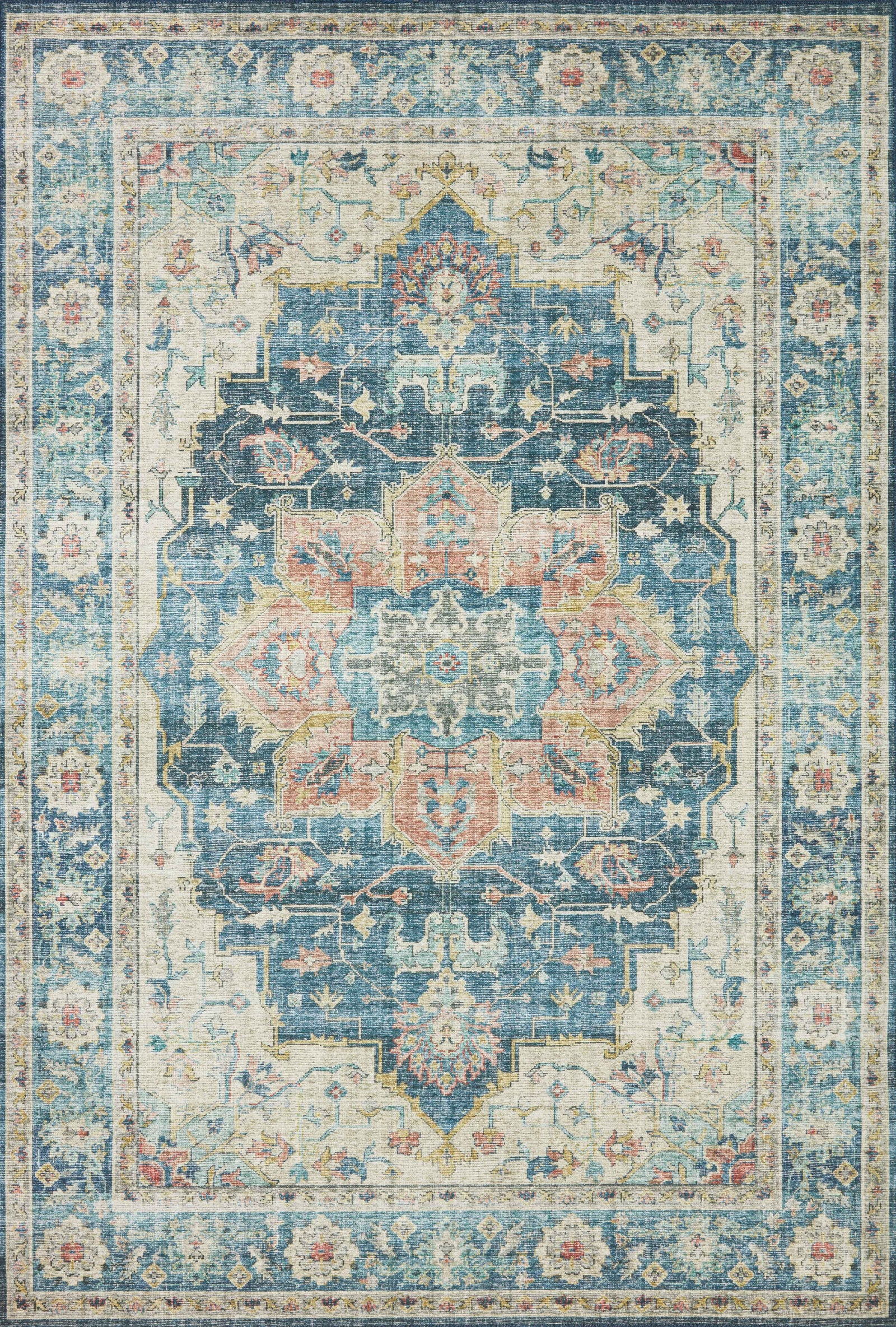 Skye Ocean / Multi — a Loloi rug at Laurie Yapp Home.