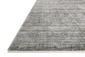 Side view of the Soho Jade / Stone rug.