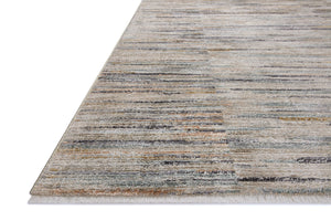 Side view of the Soho Multi / Dove rug.