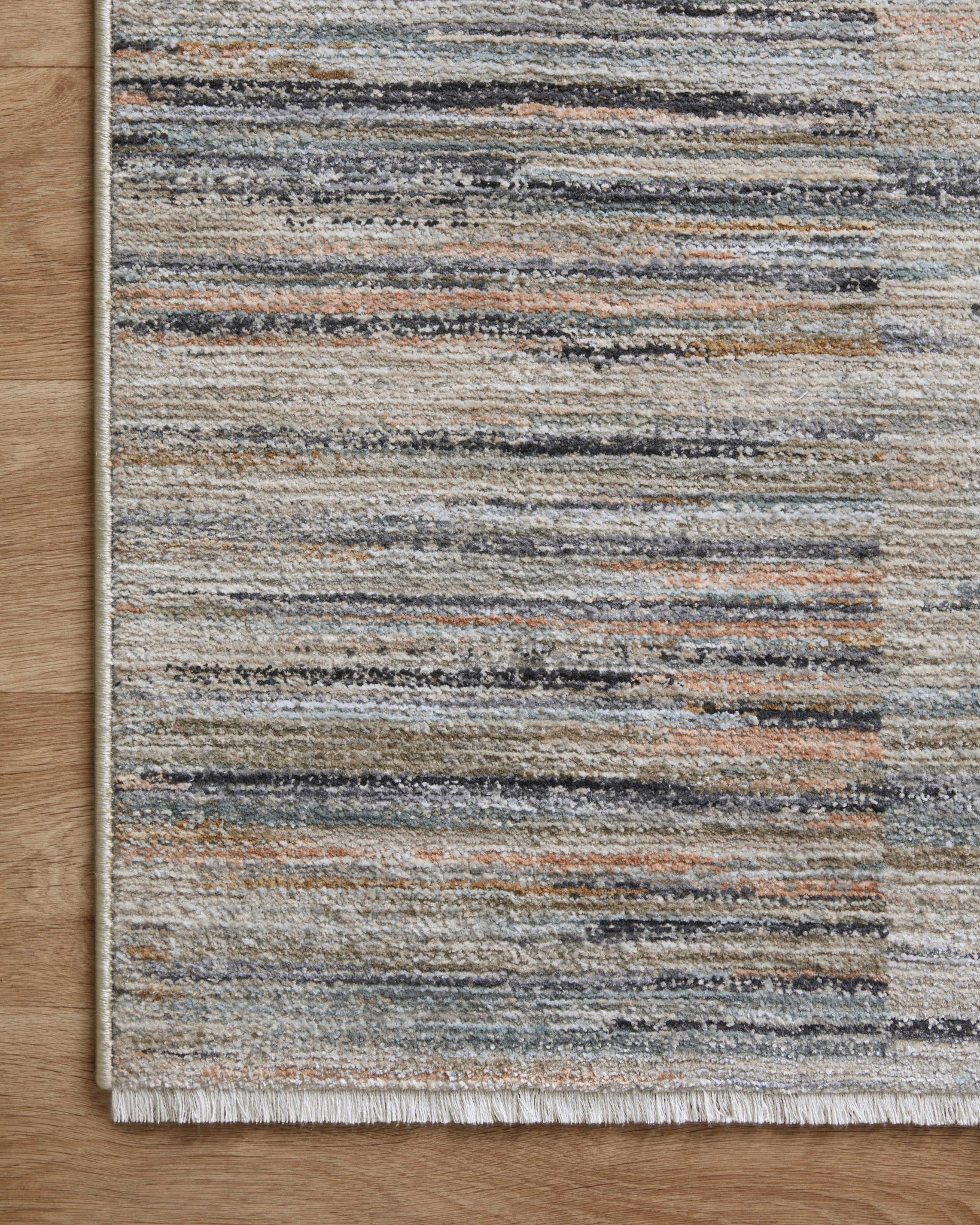 Soho Multi / Dove styled in a living room at Laurie Yapp Home.