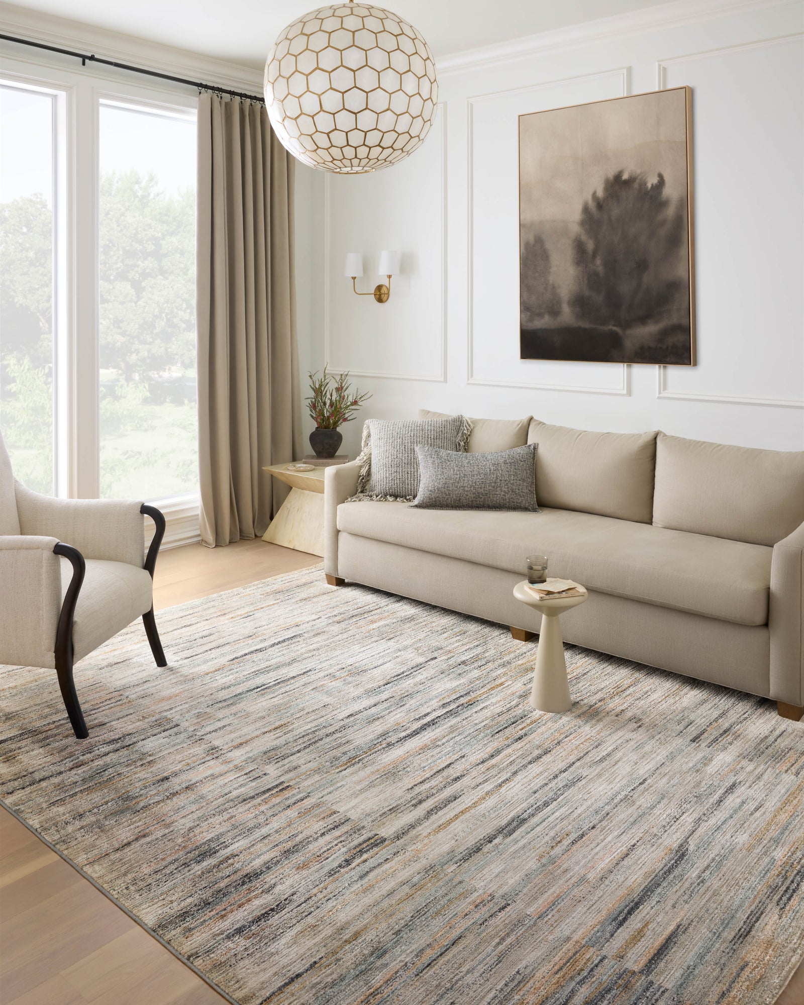 Soho Multi / Dove — a Loloi rug at Laurie Yapp Home.