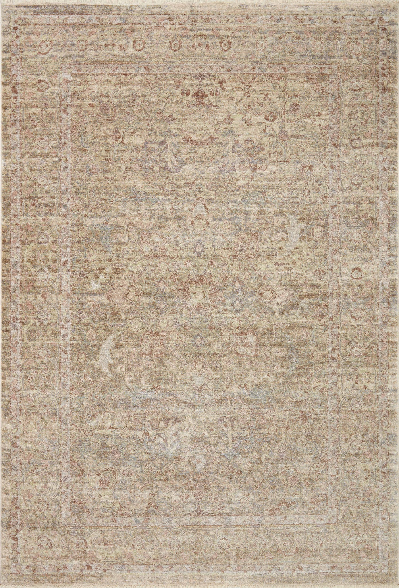 Sonnet Moss / Natural — a Loloi rug at Laurie Yapp Home.