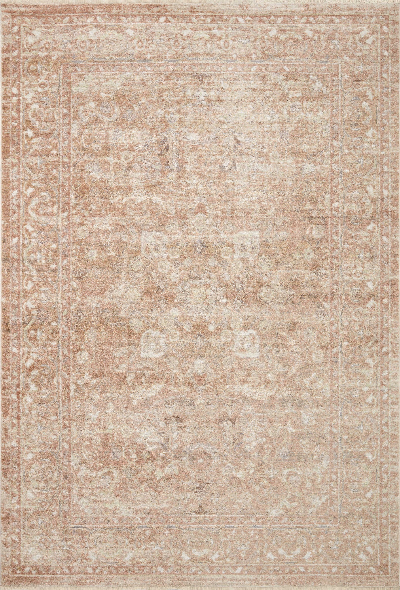 Sonnet Terracotta / Natural — a Loloi rug at Laurie Yapp Home.