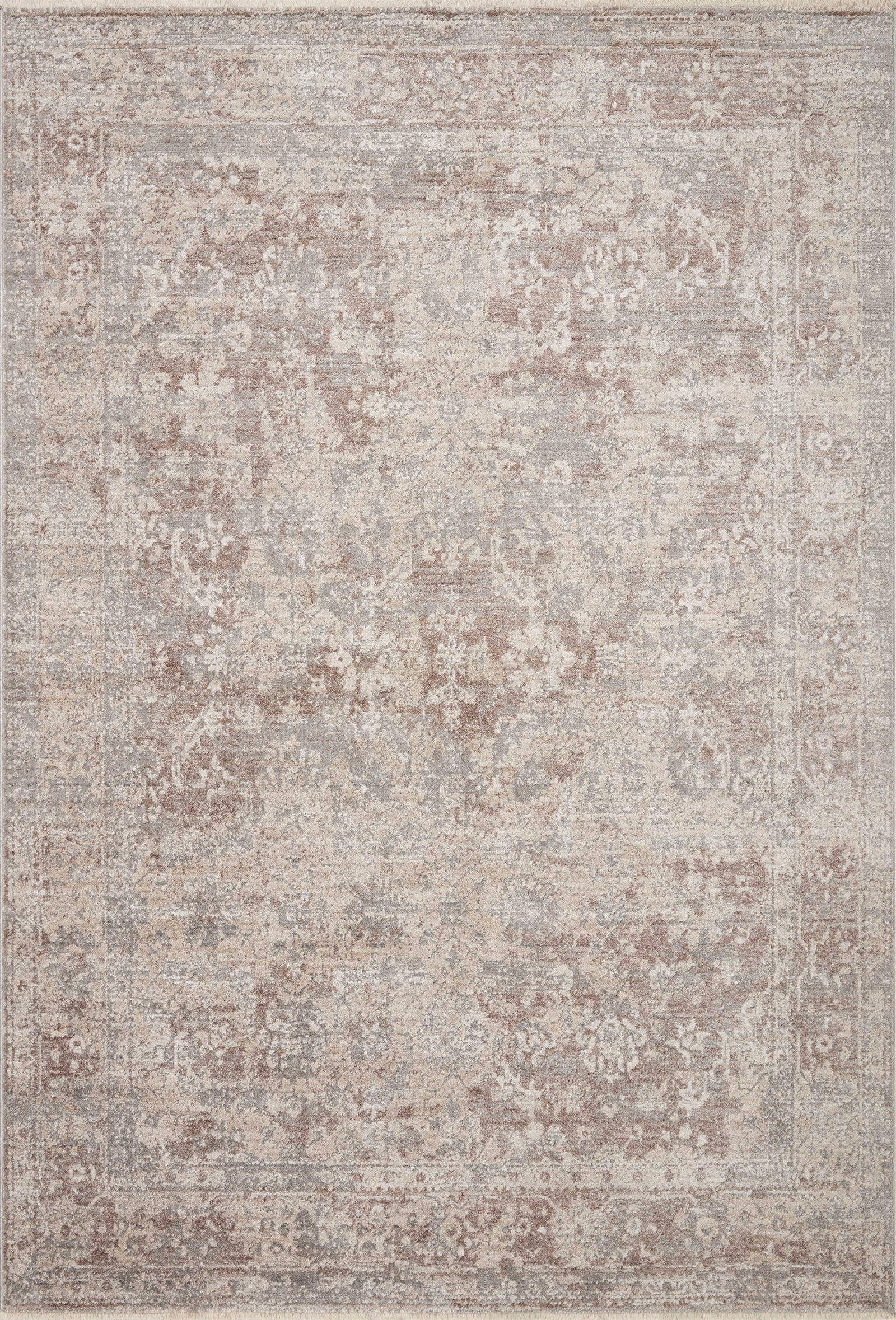 Sonnet Silver / Natural — a Loloi rug at Laurie Yapp Home.