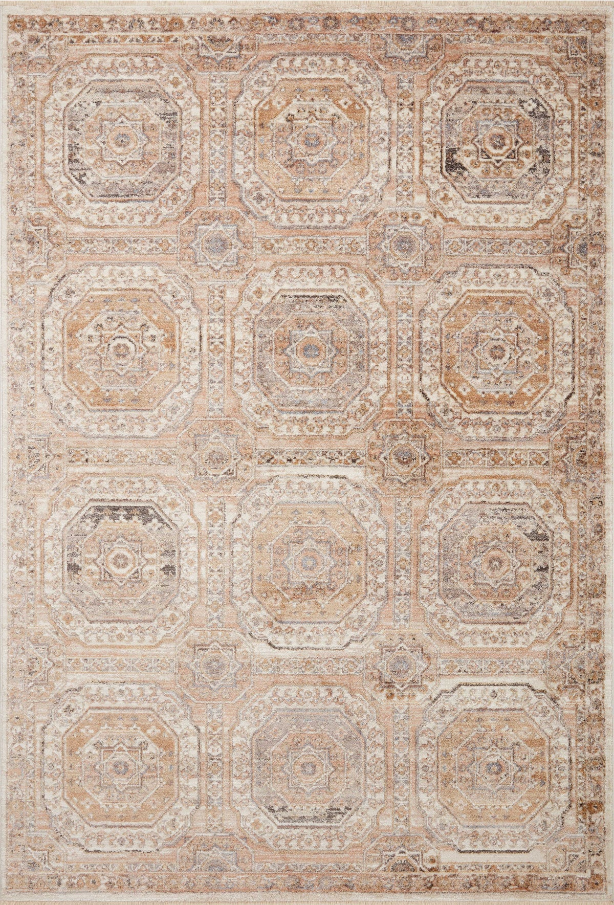 Sonnet Apricot / Multi — a Loloi rug at Laurie Yapp Home.