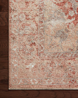 Side view of the Sonnet Spice / Multi rug.