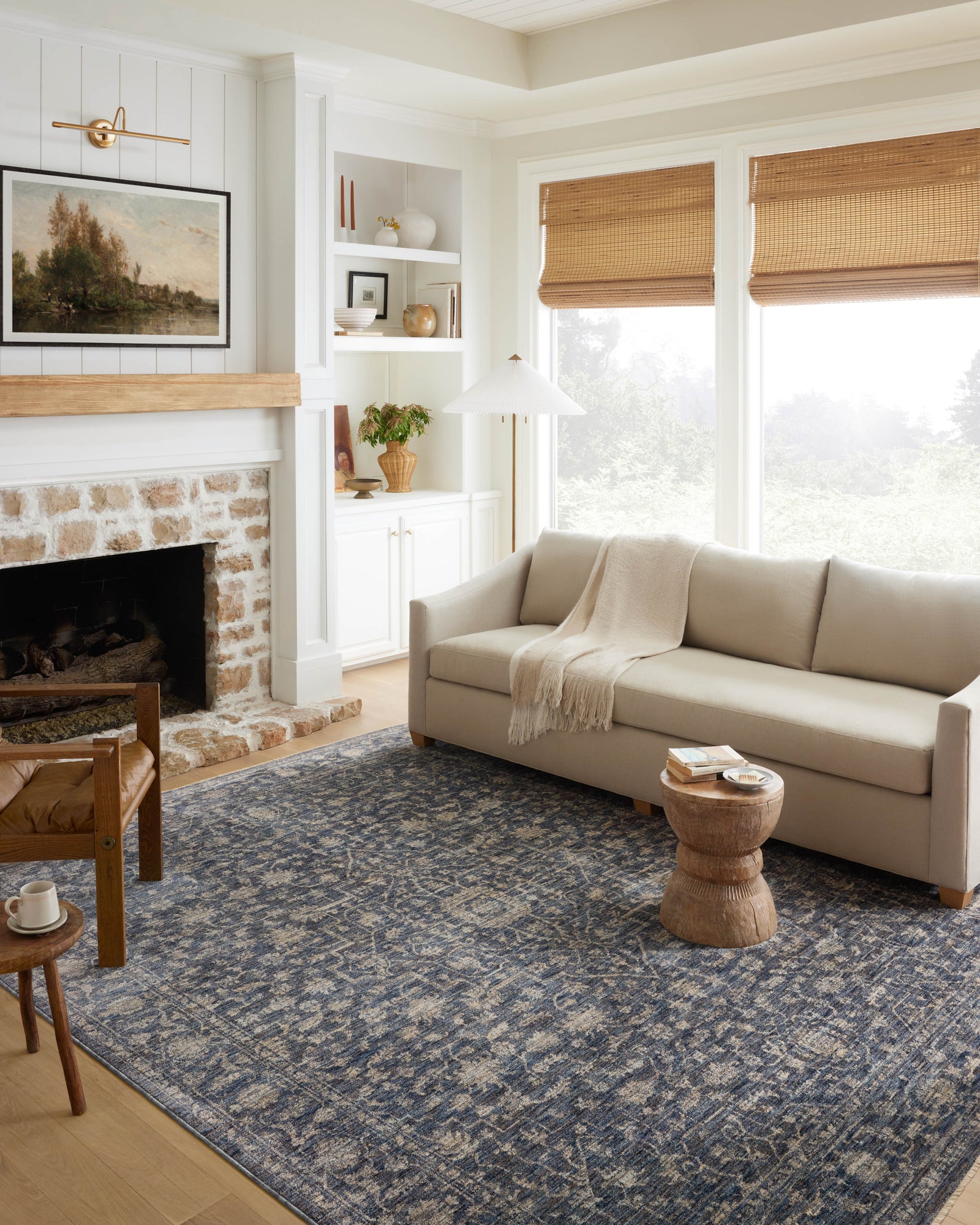 Sorrento Midnight / Natural — a Loloi rug at Laurie Yapp Home.