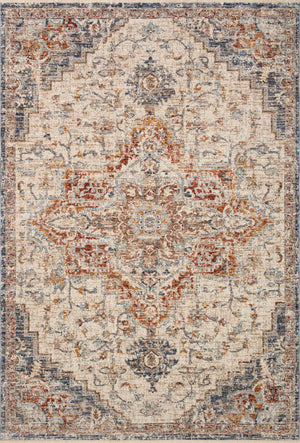 Sorrento Ivory / Fiesta — a Loloi rug at Laurie Yapp Home.