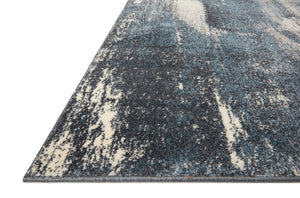 Spirit Indigo / Ivory shown from a different angle to reveal its pattern.