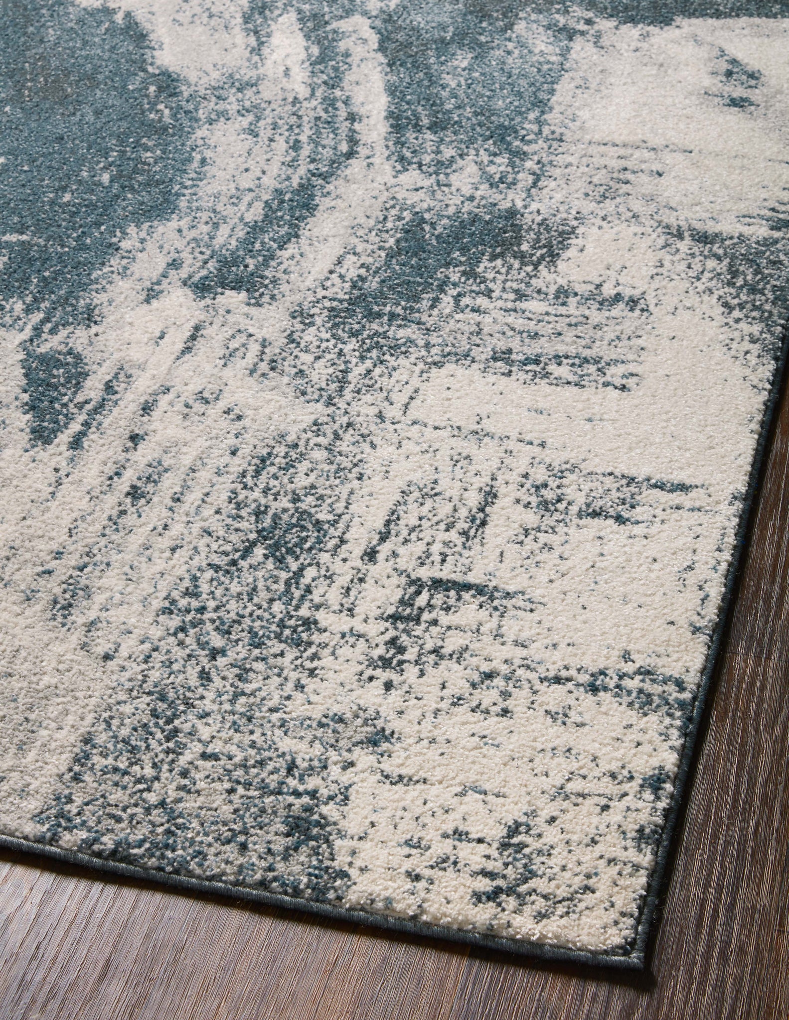 Spirit Indigo / Ivory shown from a different angle to reveal its pattern.