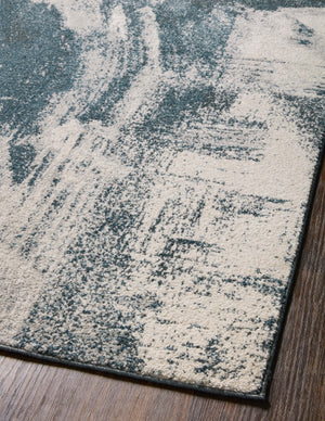 Spirit Indigo / Ivory shown from a different angle to reveal its pattern.