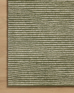 Sunday Olive / Ivory shown from a different angle to reveal its pattern.