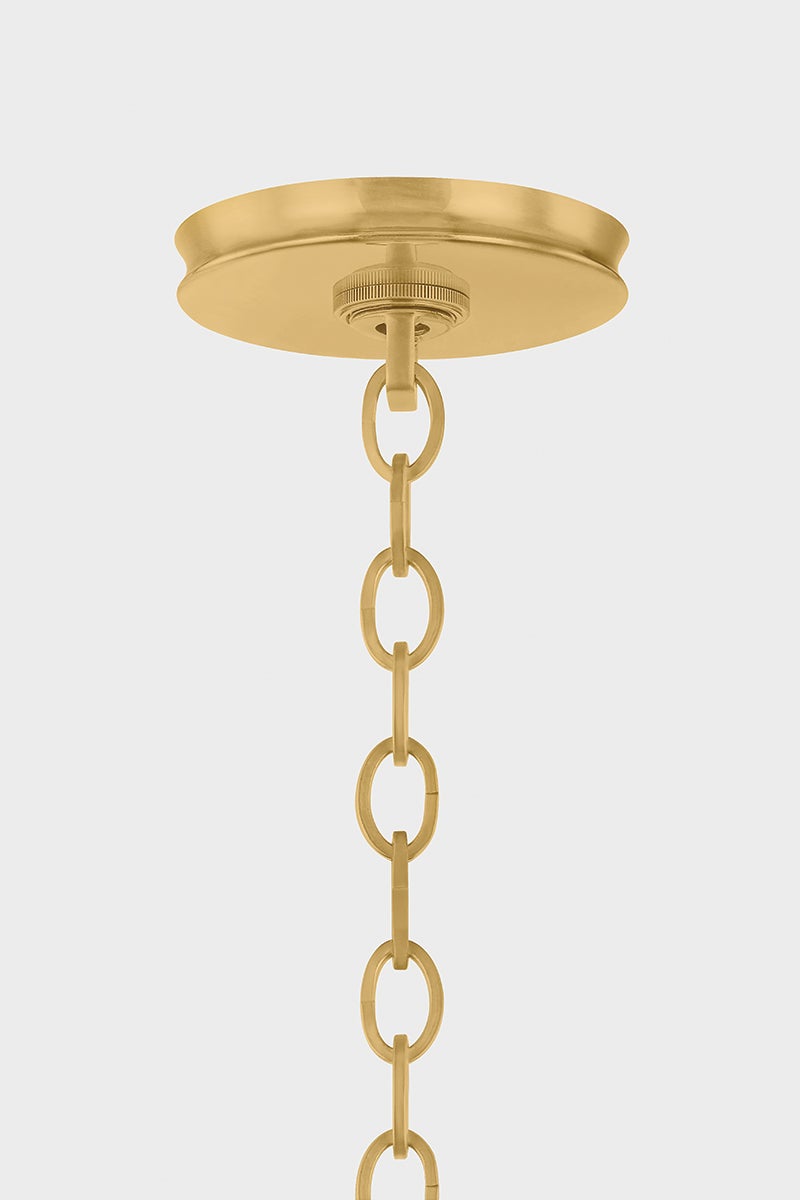 Syros Pendant 13.75" — a Corbett pendant for kitchens, entries, and dining rooms at Laurie Yapp Home.
