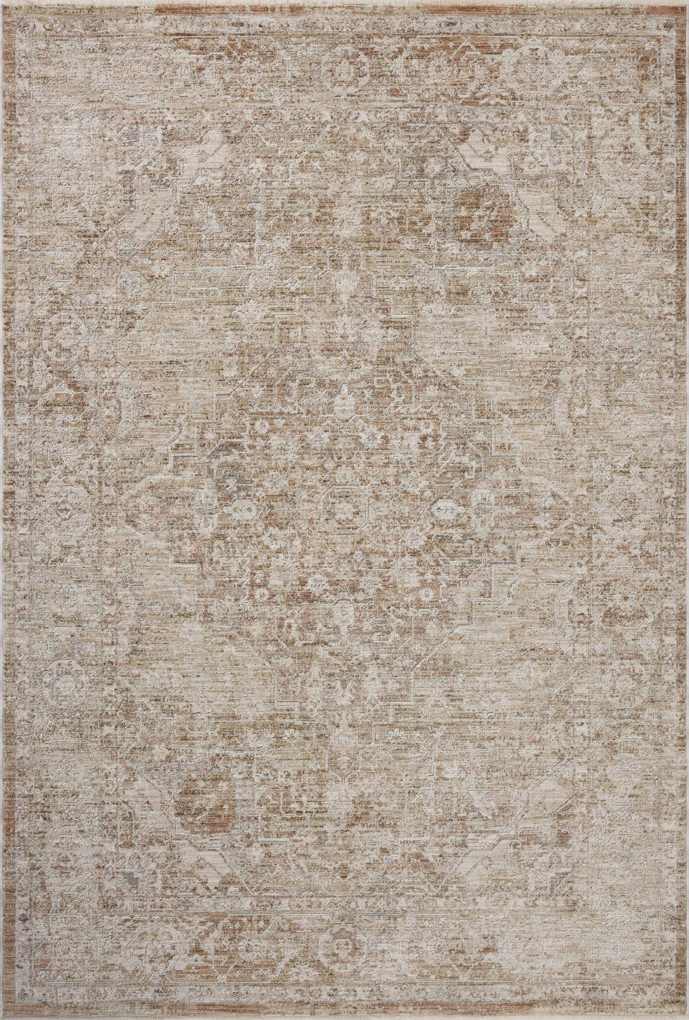Tabitha Natural / Clay — a Loloi rug at Laurie Yapp Home.
