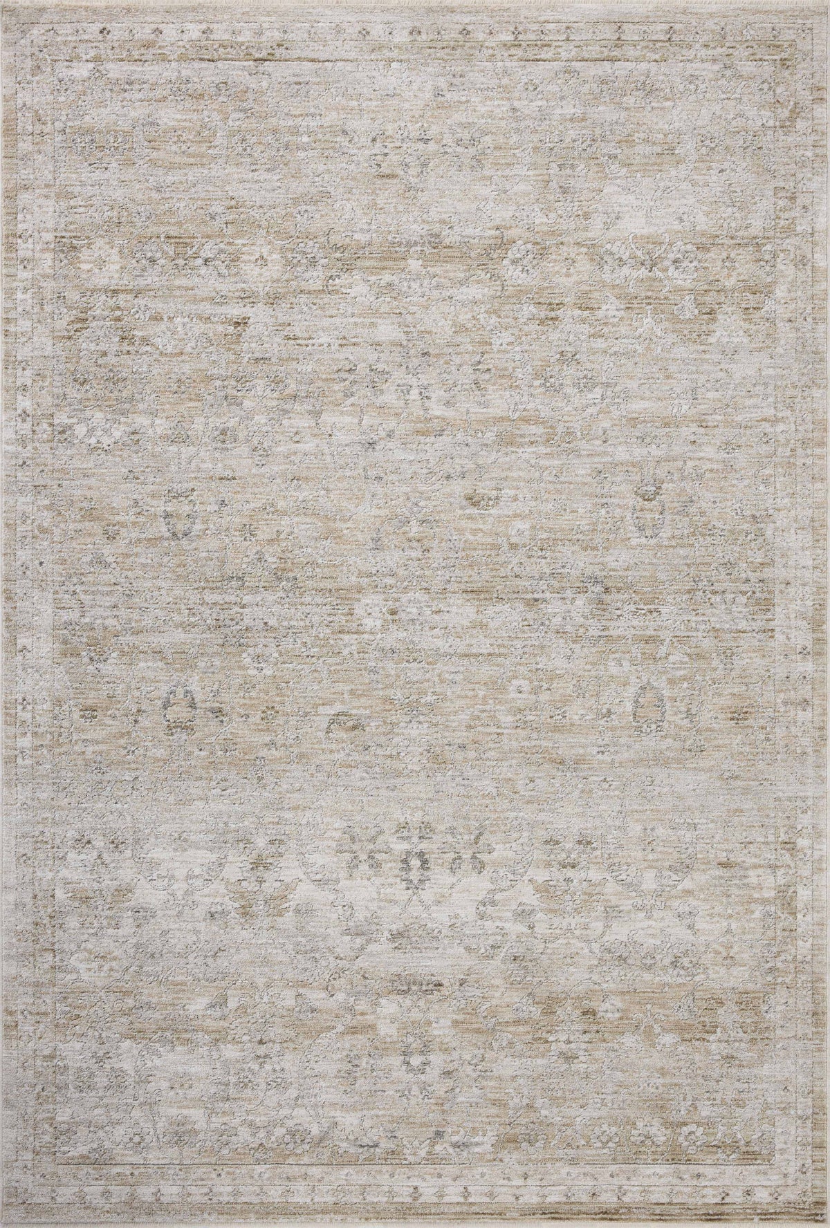 Tabitha Ivory / Khaki — a Loloi rug at Laurie Yapp Home.