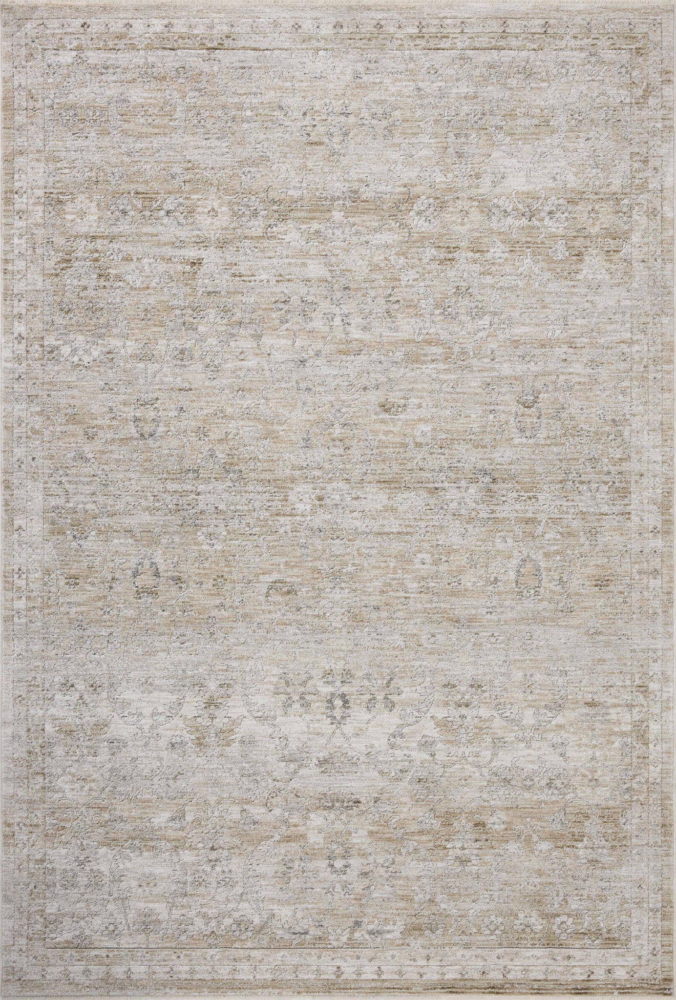 Tabitha Ivory / Khaki — a Loloi rug at Laurie Yapp Home.