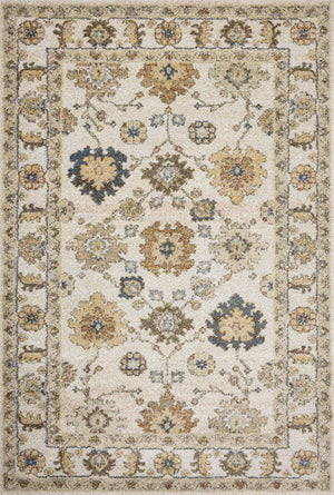 Tamryn Ivory / Multi — a Loloi rug at Laurie Yapp Home.