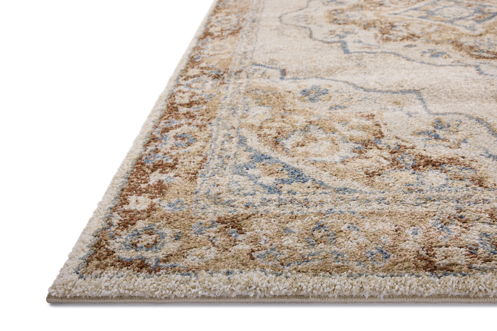 Tamryn Natural / Multi — a Loloi rug at Laurie Yapp Home.