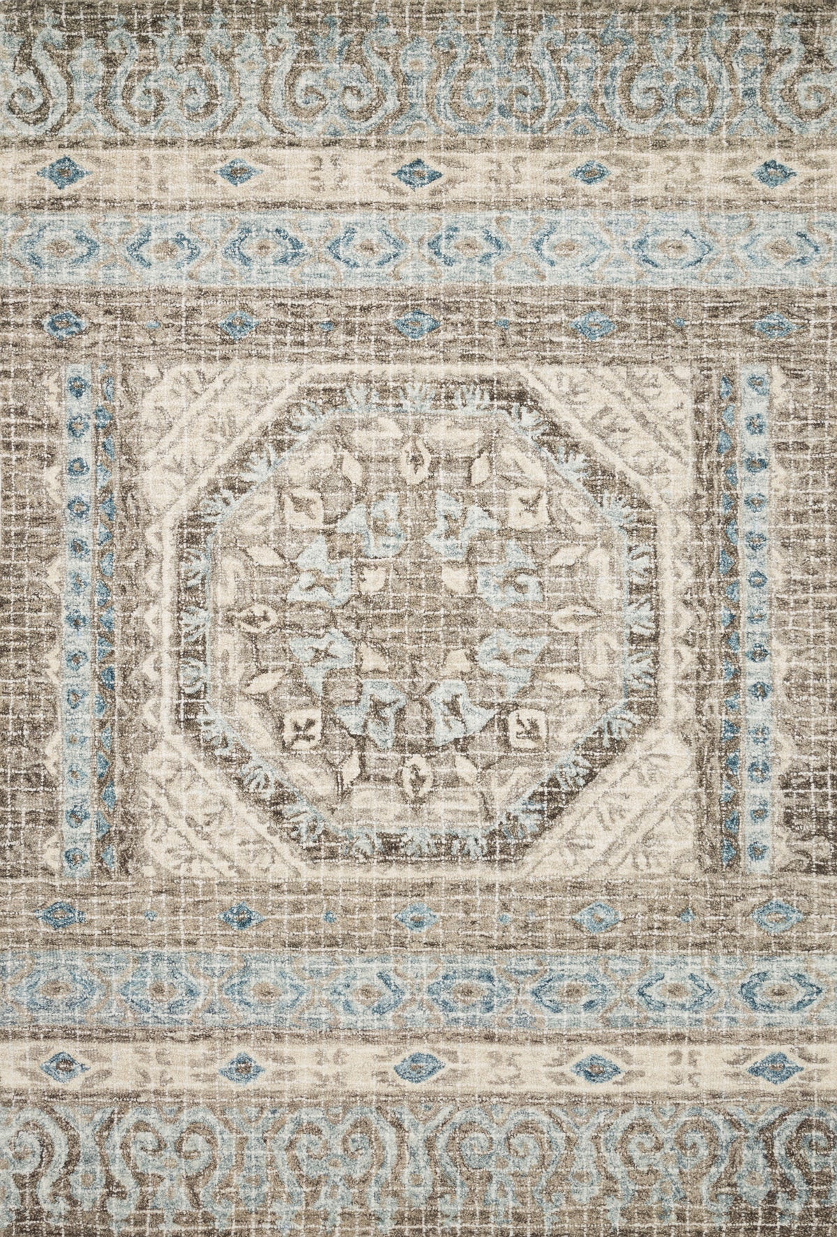 Tatum Stone / Blue — a Loloi rug at Laurie Yapp Home.