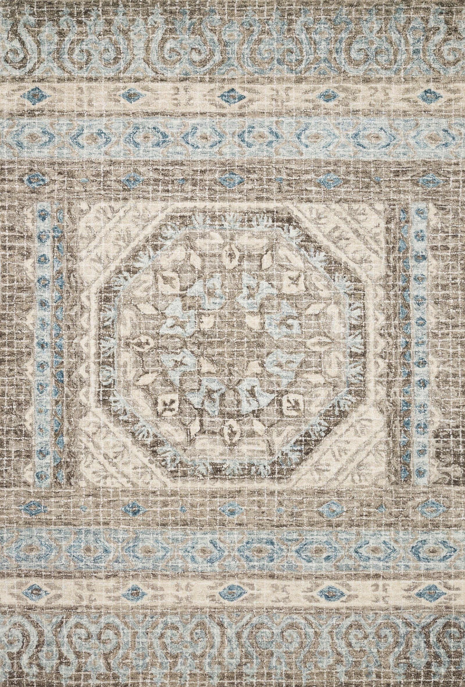 Tatum Stone / Blue — a Loloi rug at Laurie Yapp Home.