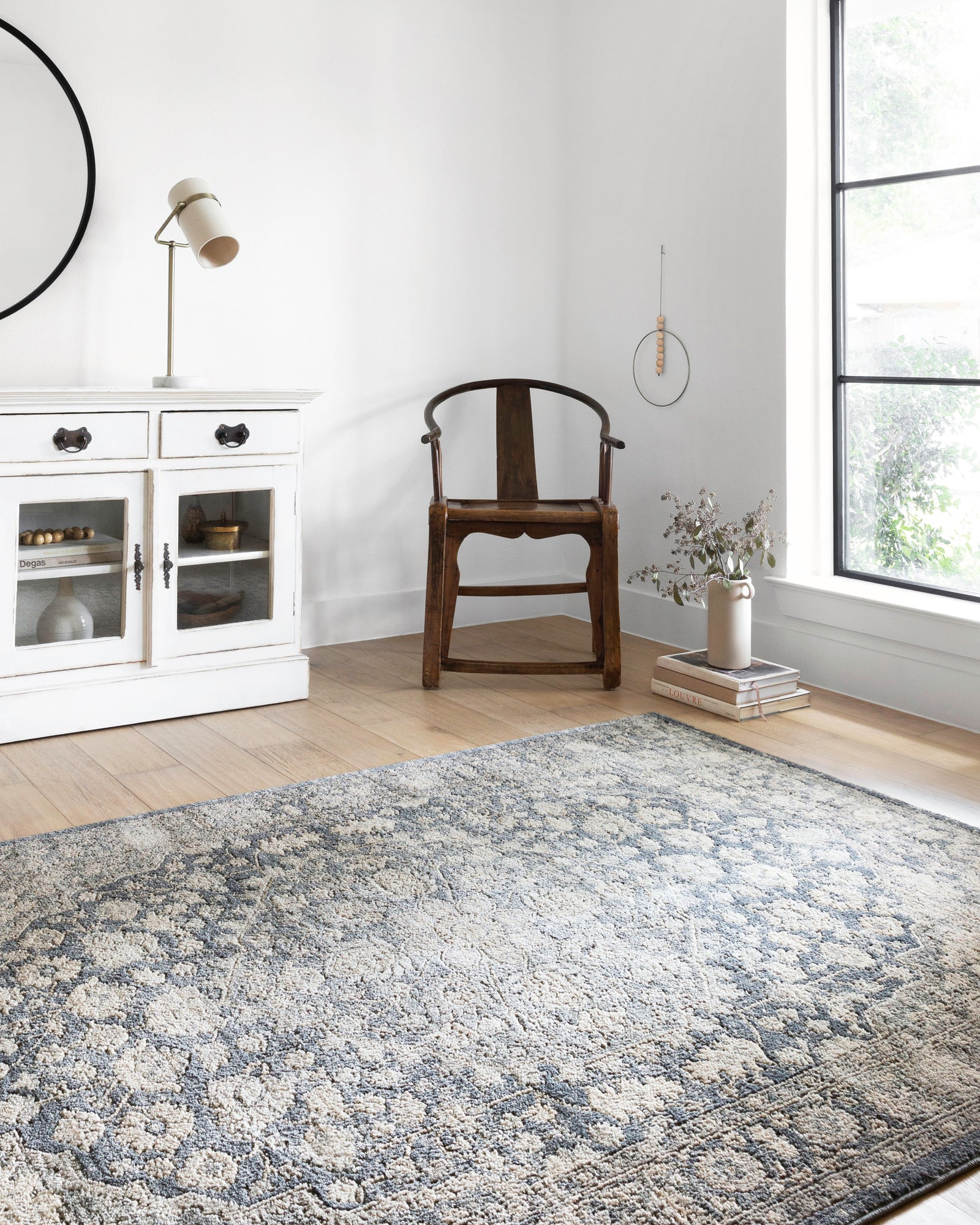 Teagan Denim / Mist — a Loloi rug at Laurie Yapp Home.