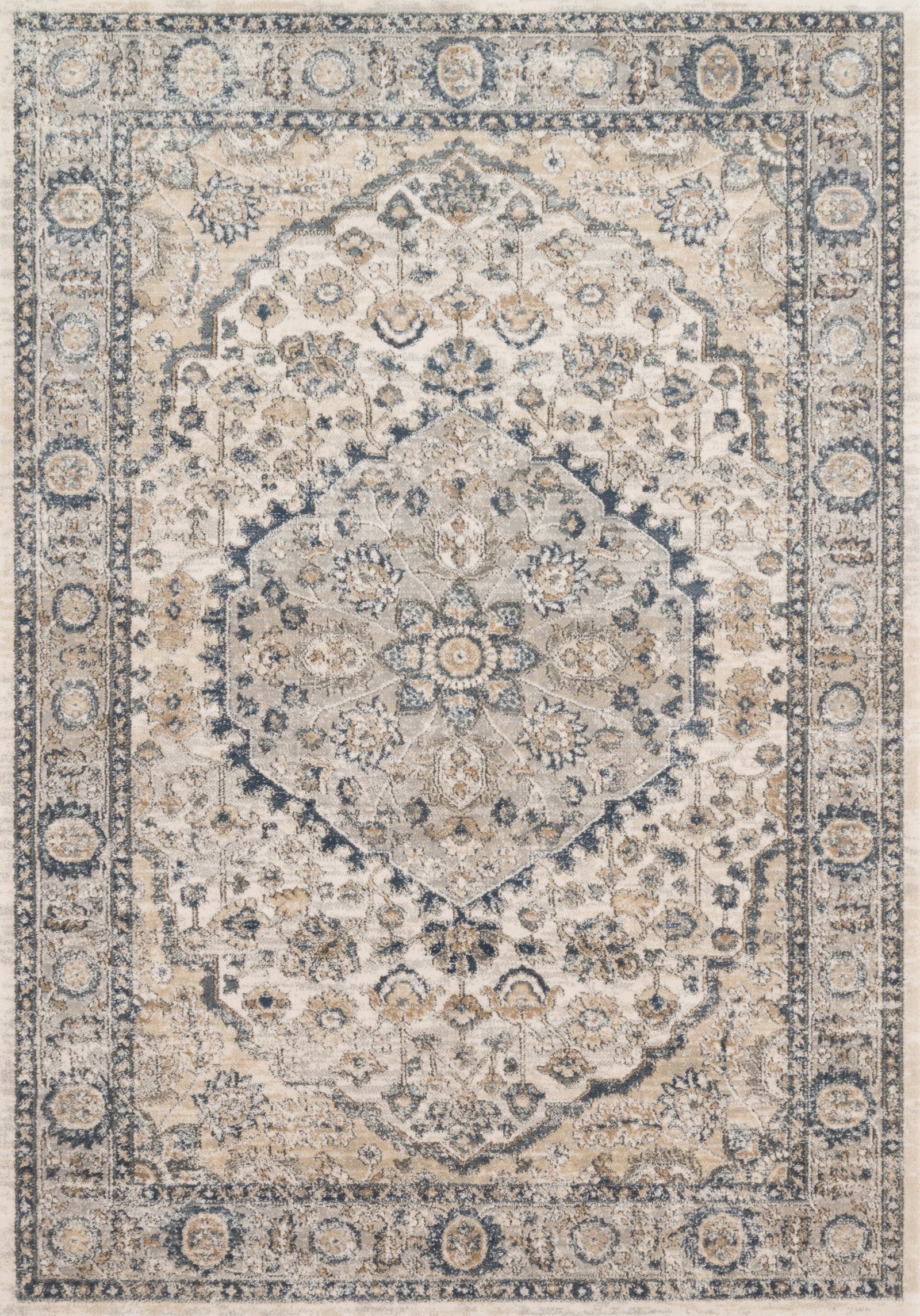 Teagan Natural / Lt. Grey — a Loloi rug at Laurie Yapp Home.