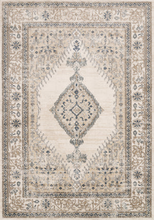 Teagan Oatmeal / Ivory — a Loloi rug at Laurie Yapp Home.