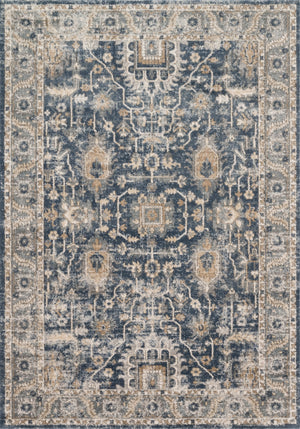 Teagan Denim / Pebble — a Loloi rug at Laurie Yapp Home.
