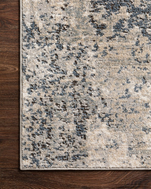 Teagan Natural / Denim shown from a different angle to reveal its pattern.