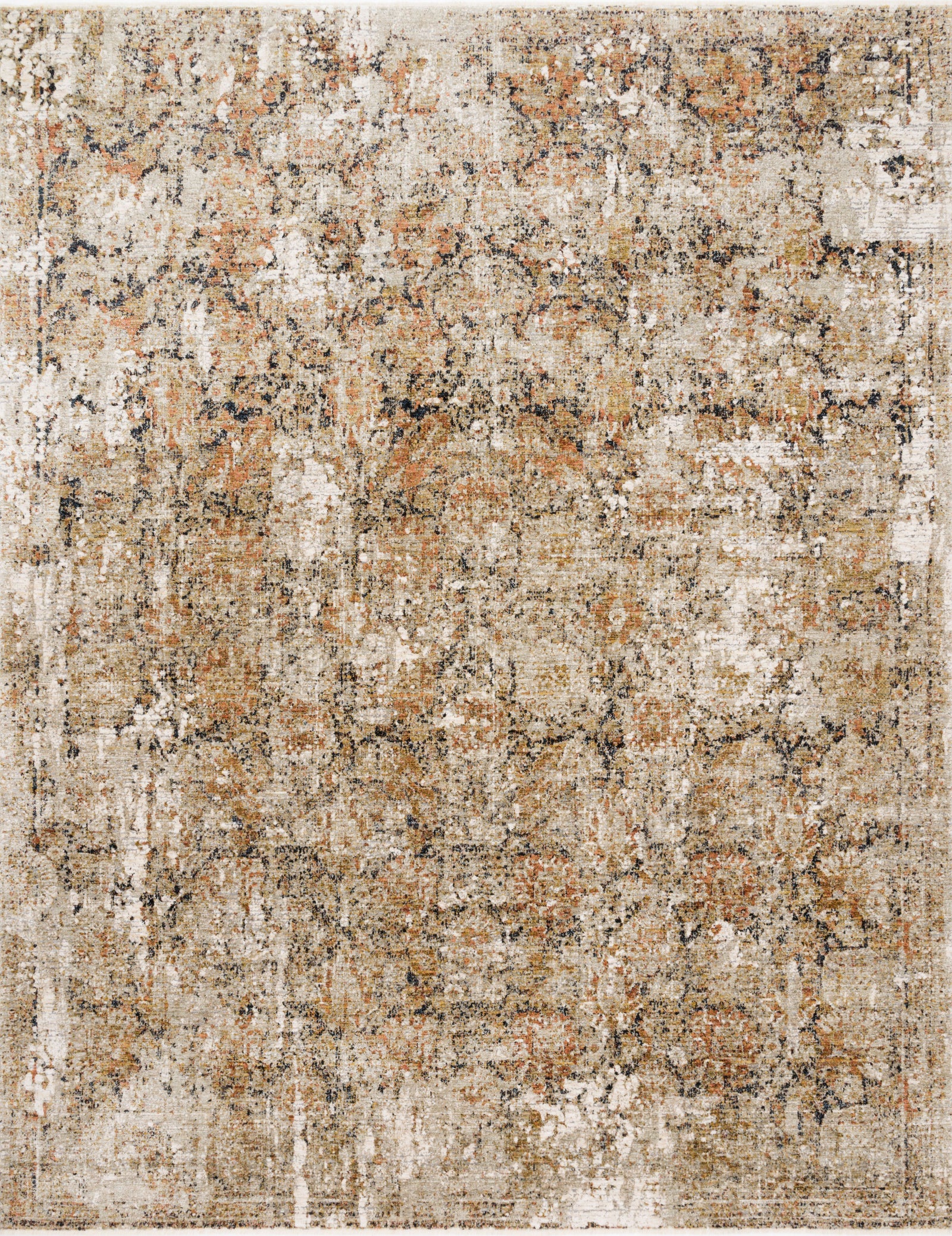Theia Taupe / Gold — a Loloi rug at Laurie Yapp Home.
