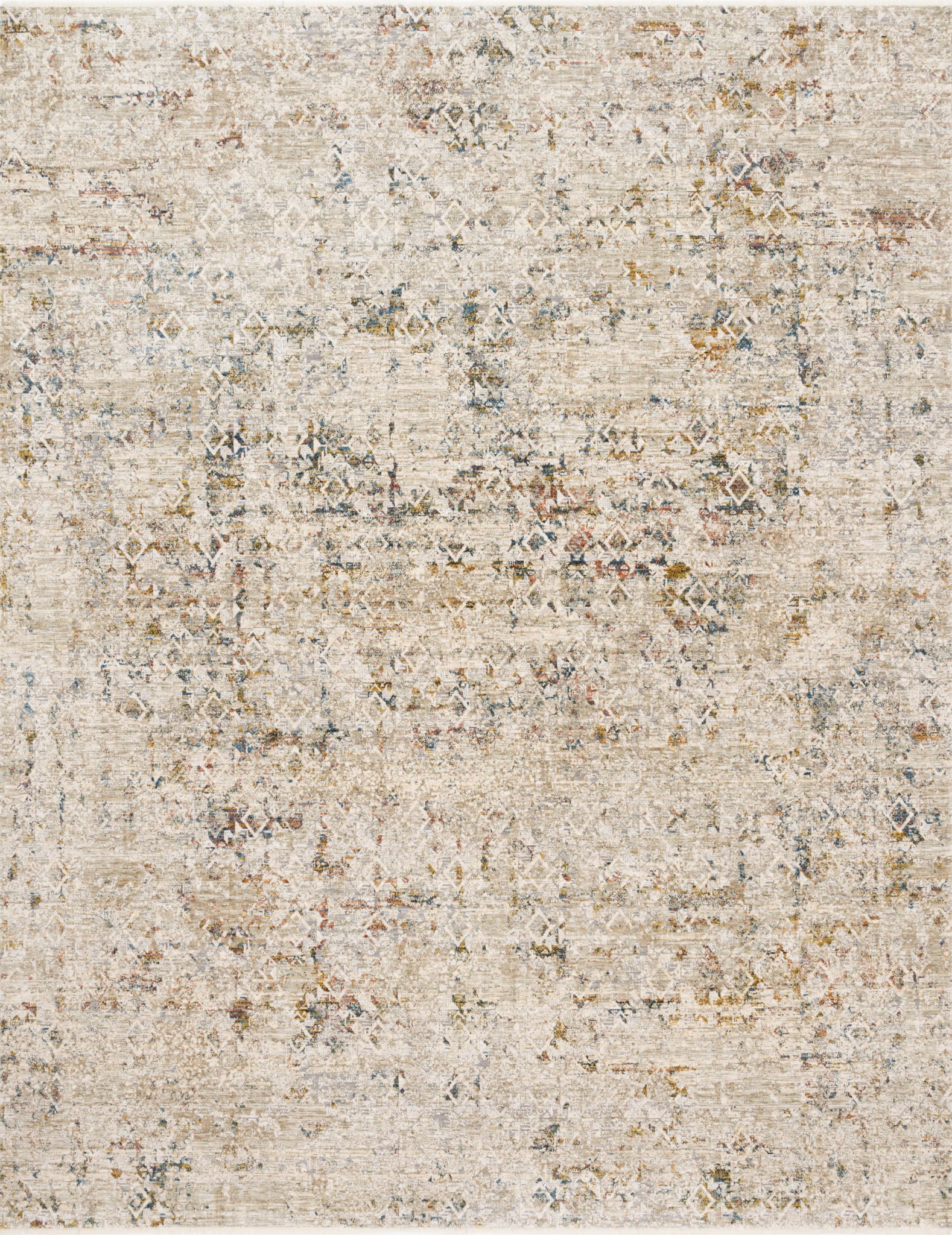 Theia Multi / Natural — a Loloi rug at Laurie Yapp Home.
