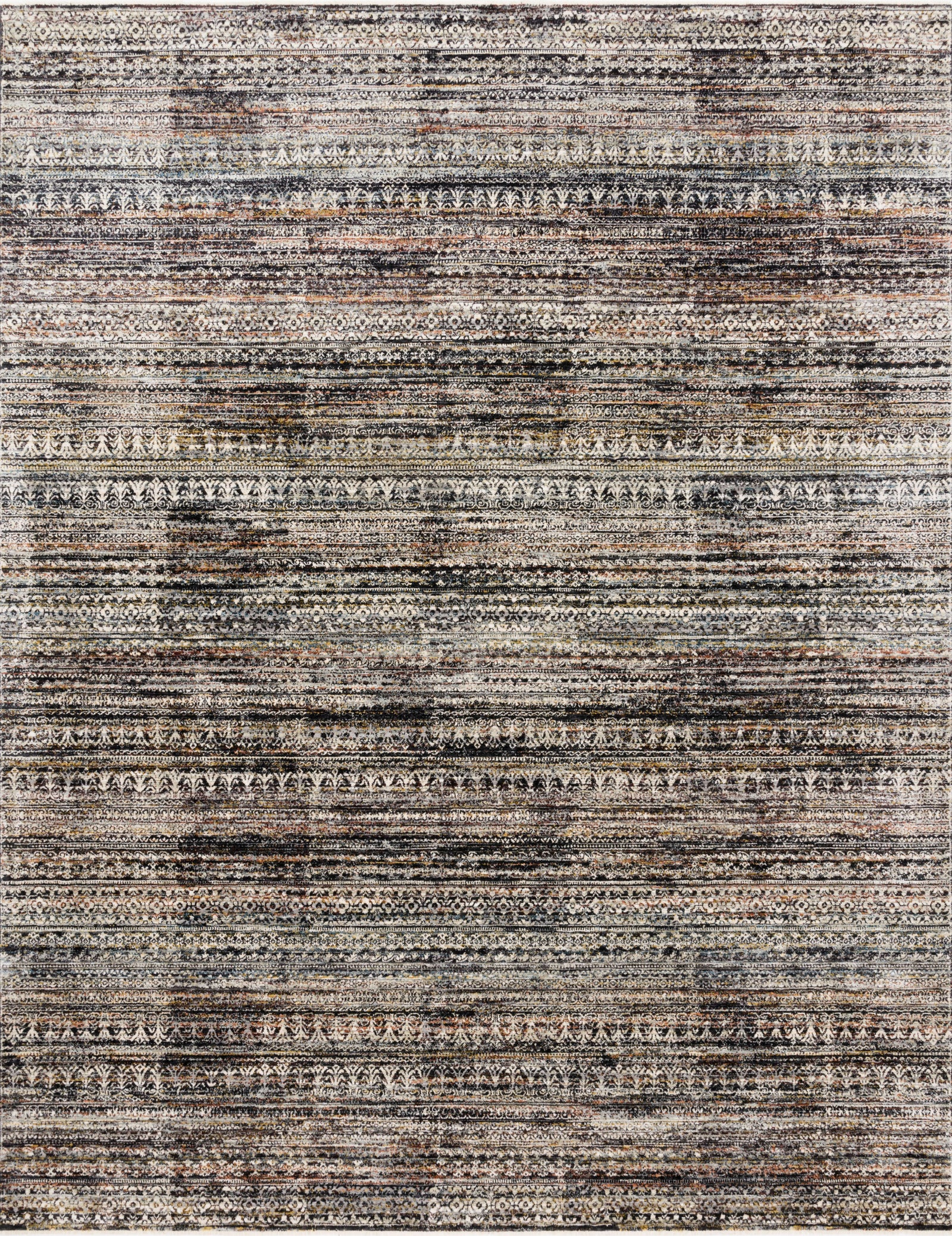 Theia Grey / Multi — a Loloi rug at Laurie Yapp Home.