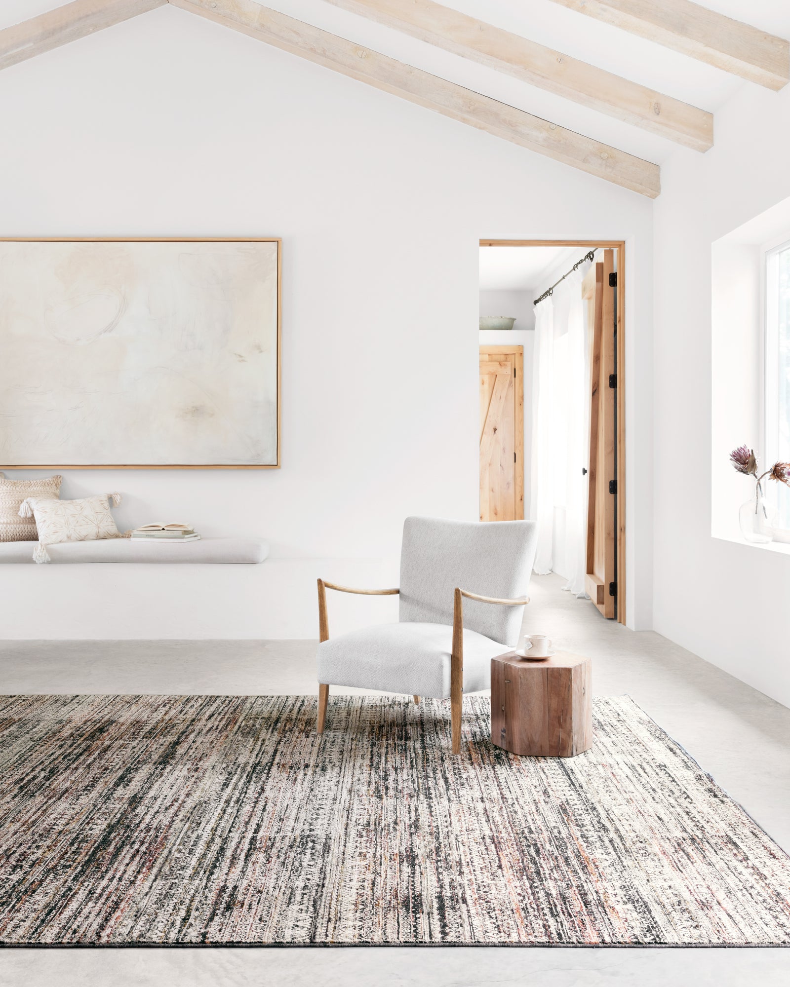 Theia Grey / Multi — a Loloi rug at Laurie Yapp Home.