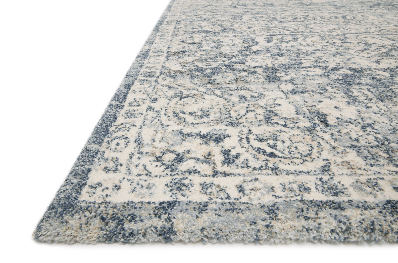 Theory Ivory / Blue — a Loloi rug at Laurie Yapp Home.