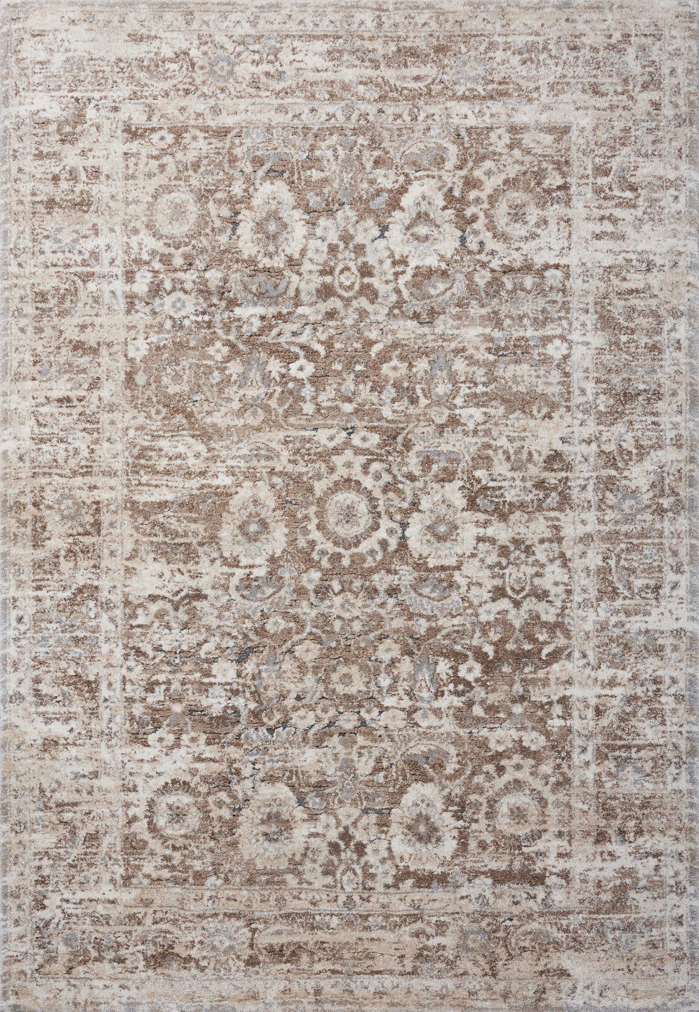 Theory Mocha / Natural — a Loloi rug at Laurie Yapp Home.
