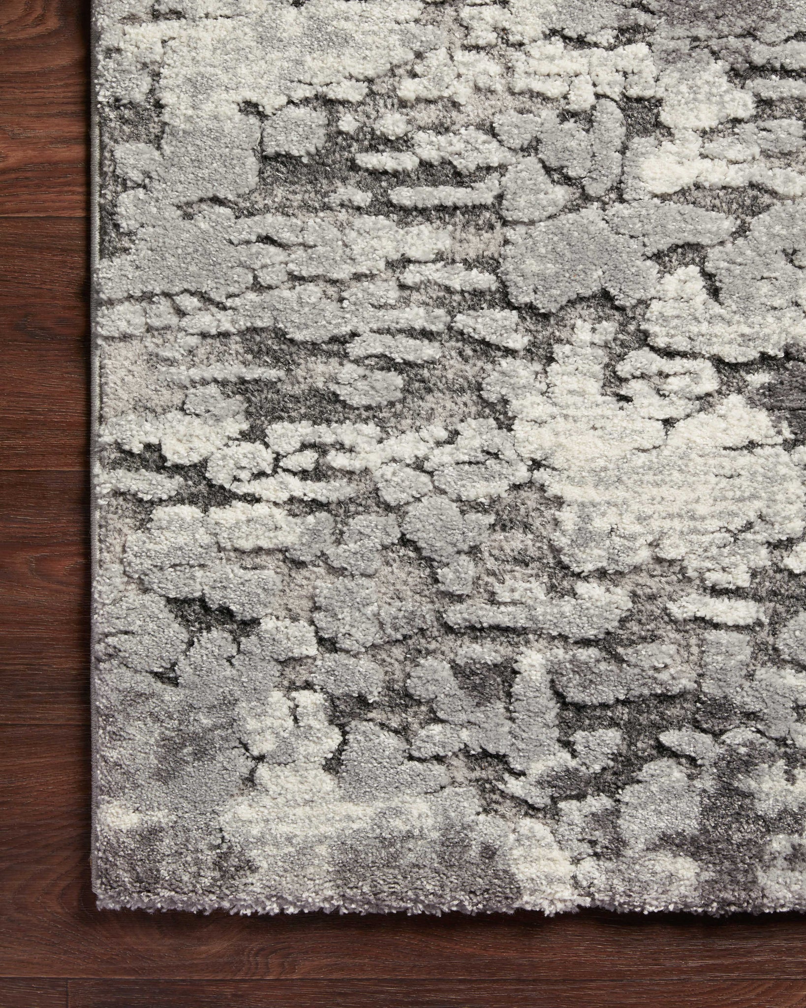 Theory Charcoal / Grey shown from a different angle to reveal its pattern.