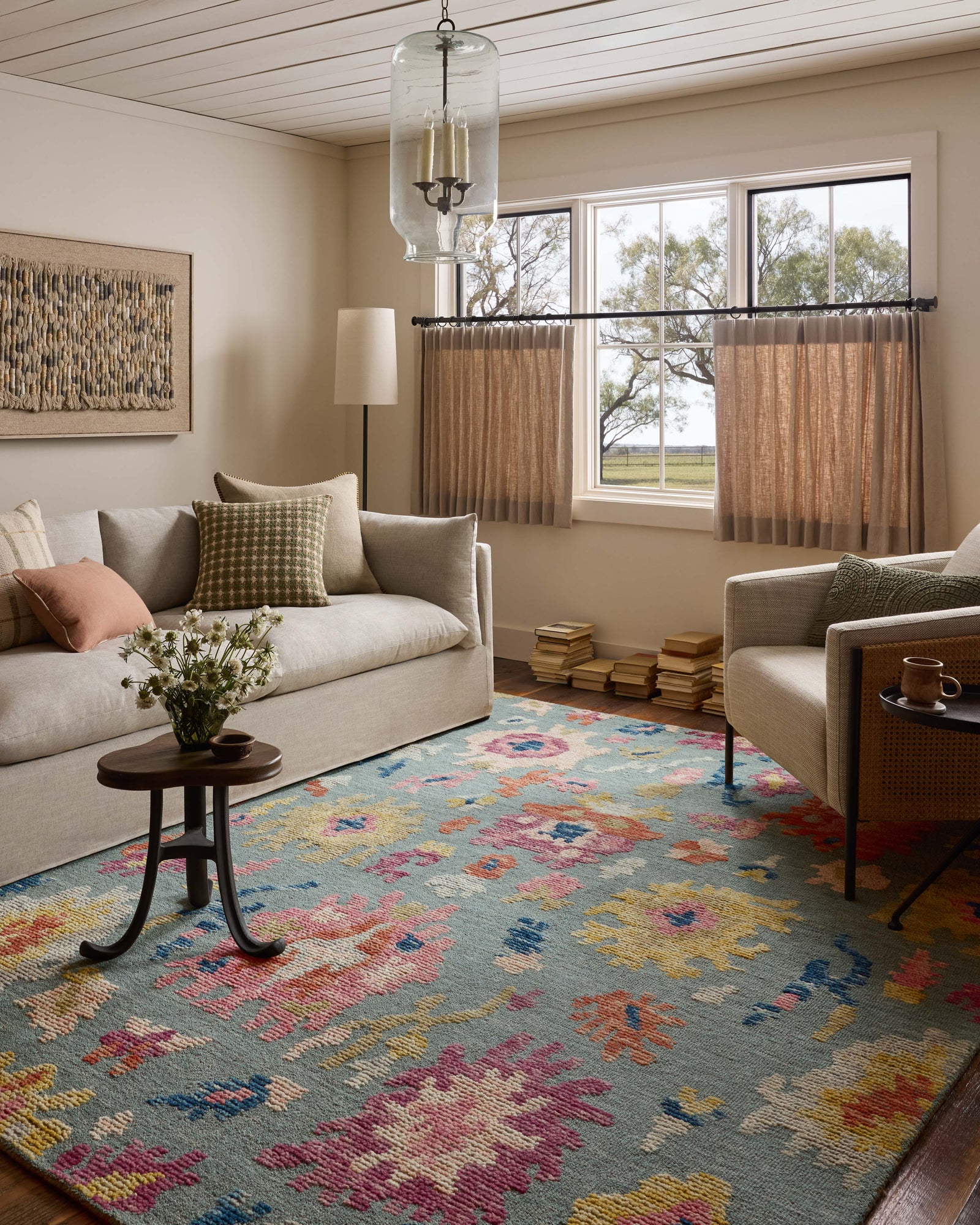 Tilly Spa / Multi — a Loloi rug at Laurie Yapp Home.
