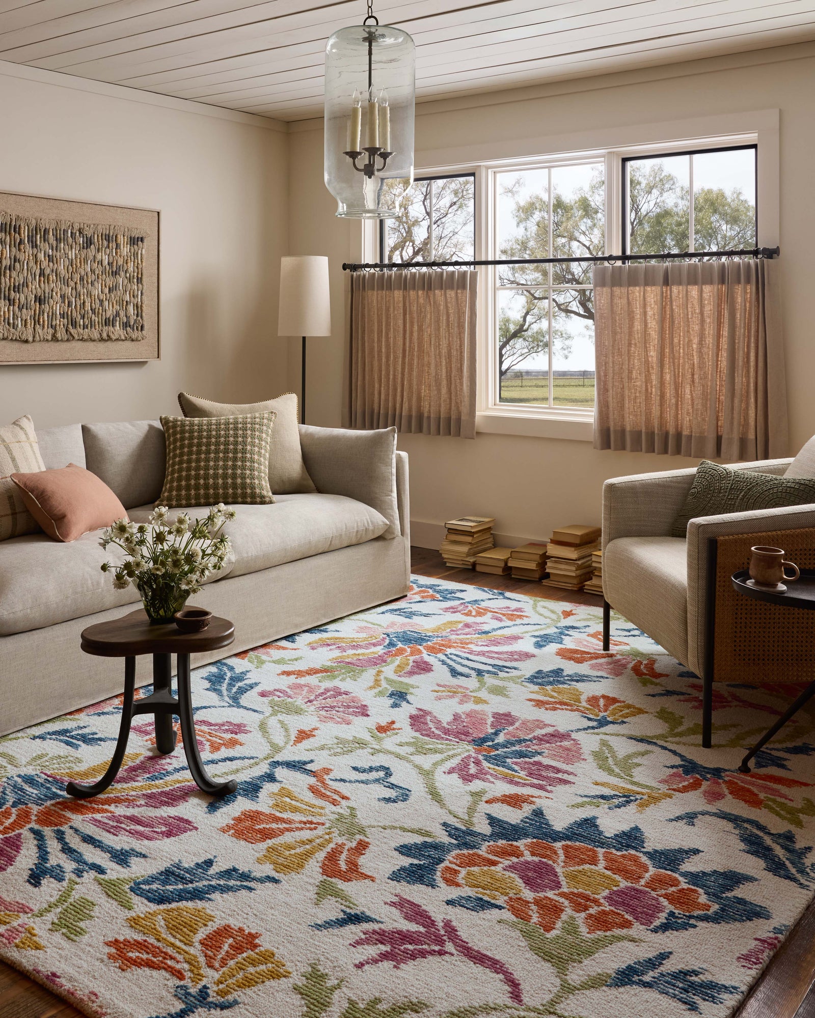 Tilly Ivory / Multi — a Loloi rug at Laurie Yapp Home.