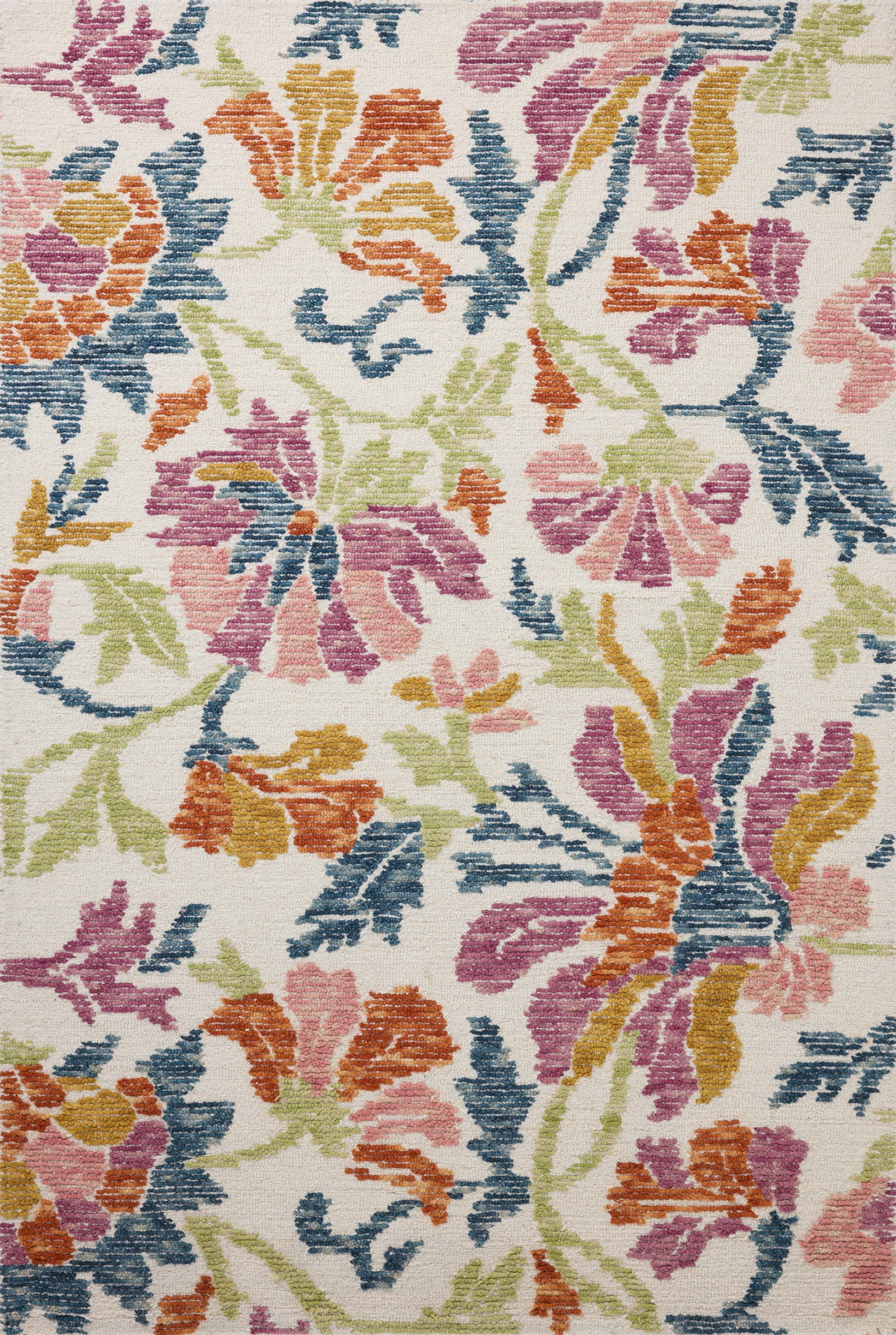 Tilly Ivory / Multi — a Loloi rug at Laurie Yapp Home.