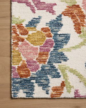 Tilly Ivory / Multi shown from a different angle to reveal its pattern.
