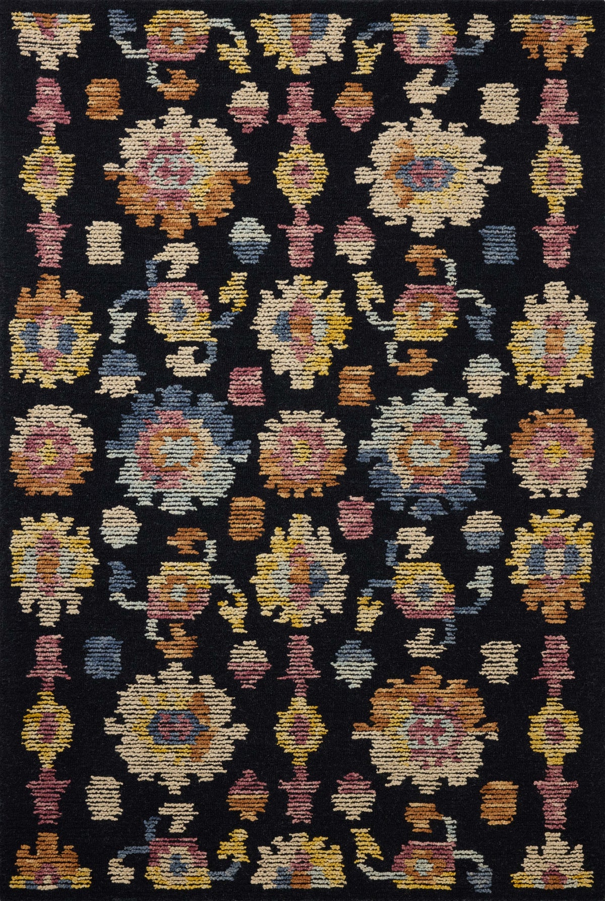 Tilly Midnight / Multi — a Loloi rug at Laurie Yapp Home.