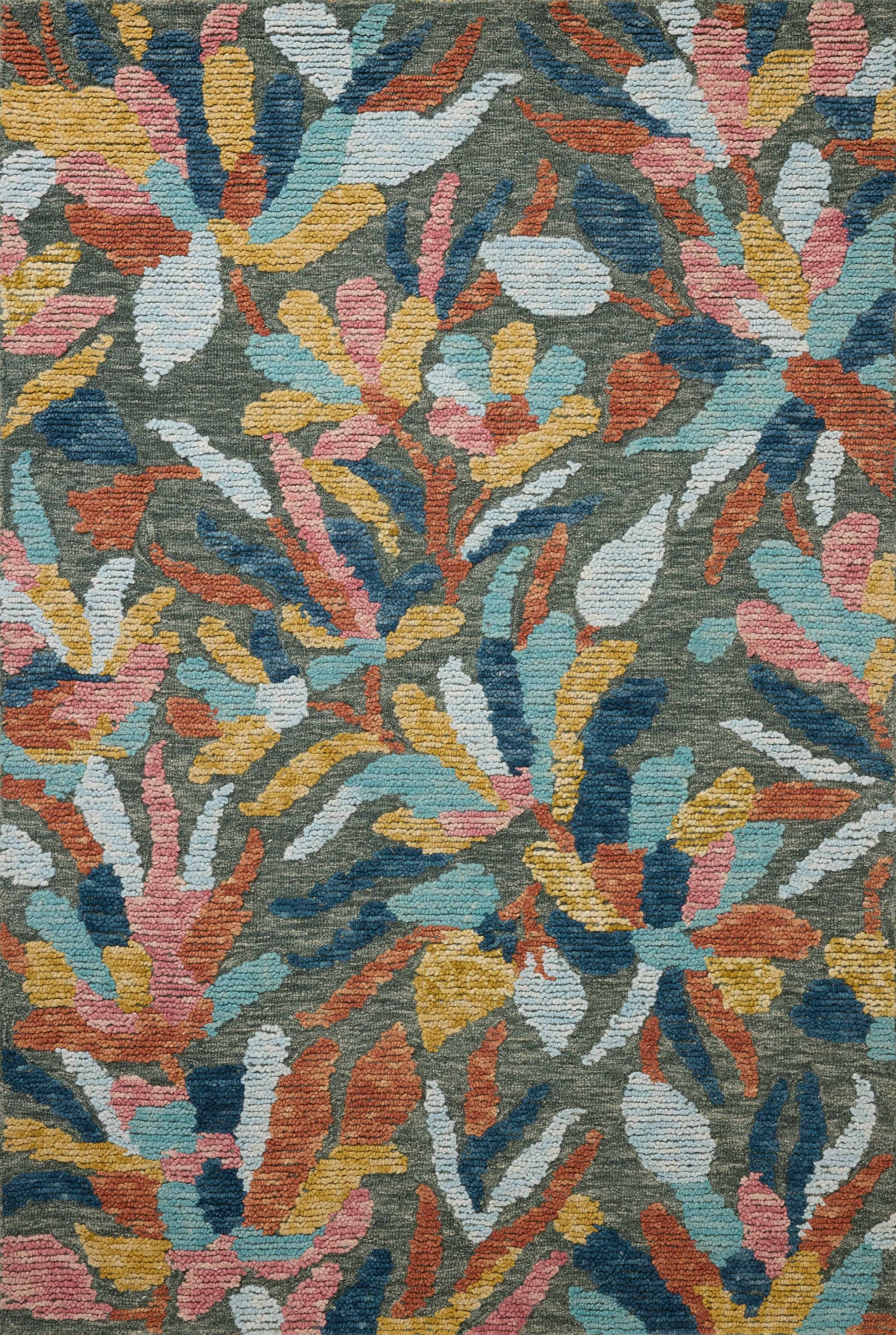 Tilly Green / Multi — a Loloi rug at Laurie Yapp Home.