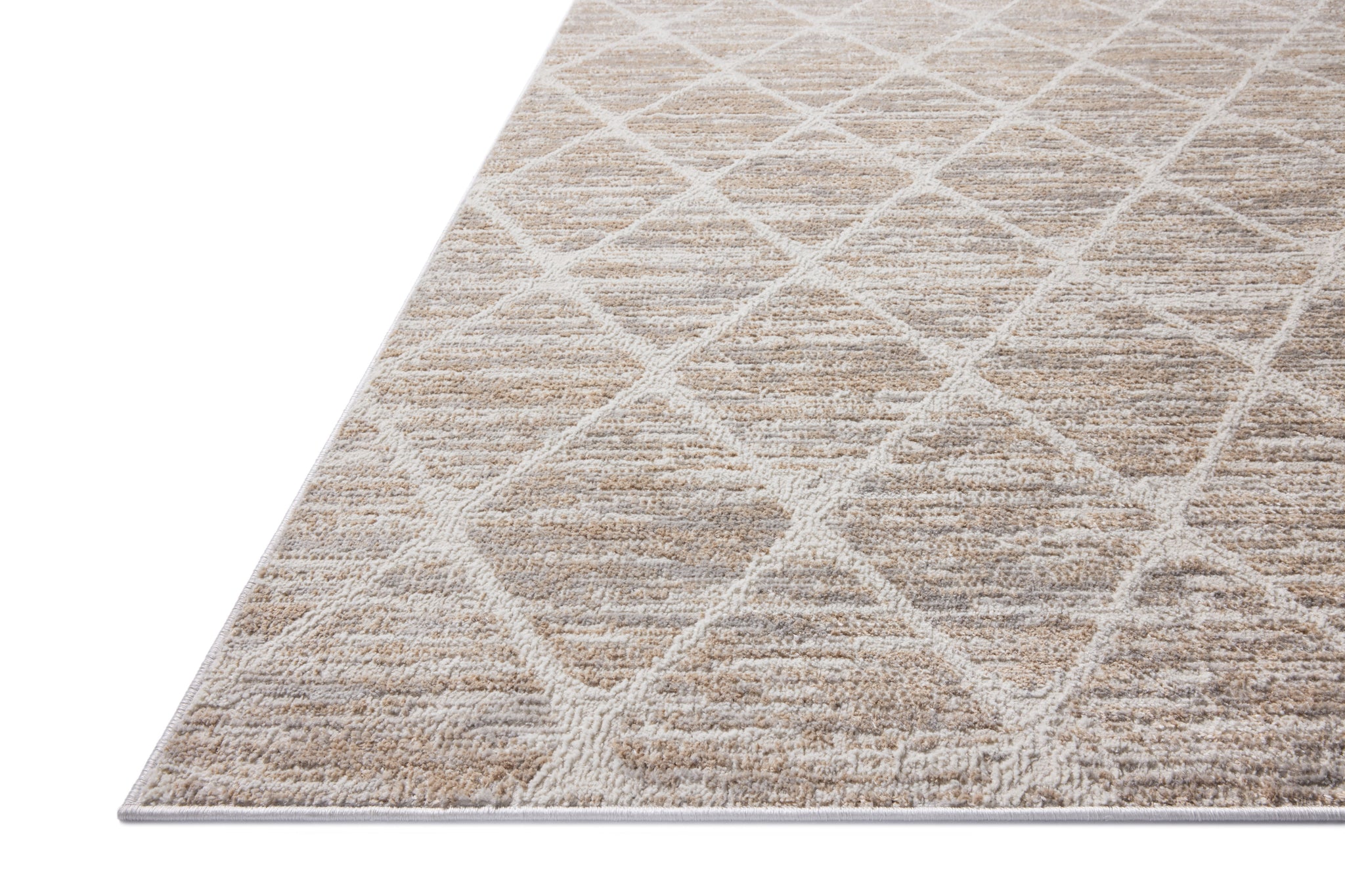 Townes Pebble / Beige shown from a different angle to reveal its pattern.
