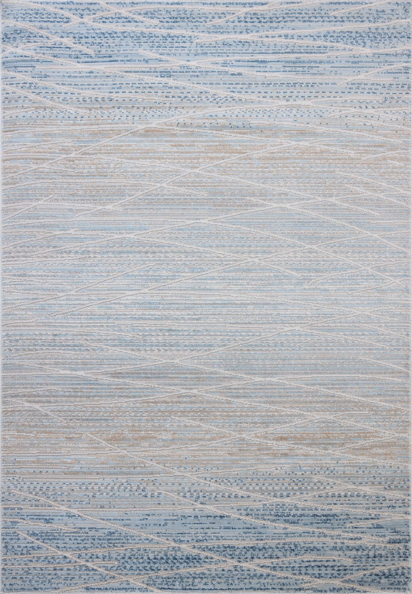 Townes Natural / Sky — a Loloi rug at Laurie Yapp Home.