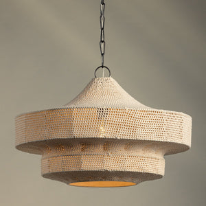Thurso Pendant 30" — a Troy pendant for kitchens, entries, and dining rooms at Laurie Yapp Home.