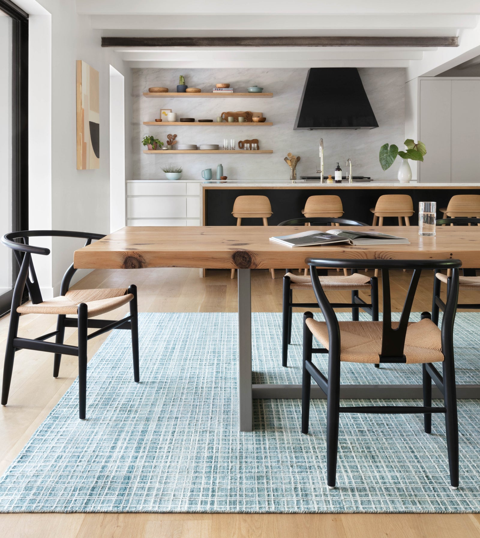 Urbana Aqua — a Loloi rug at Laurie Yapp Home.