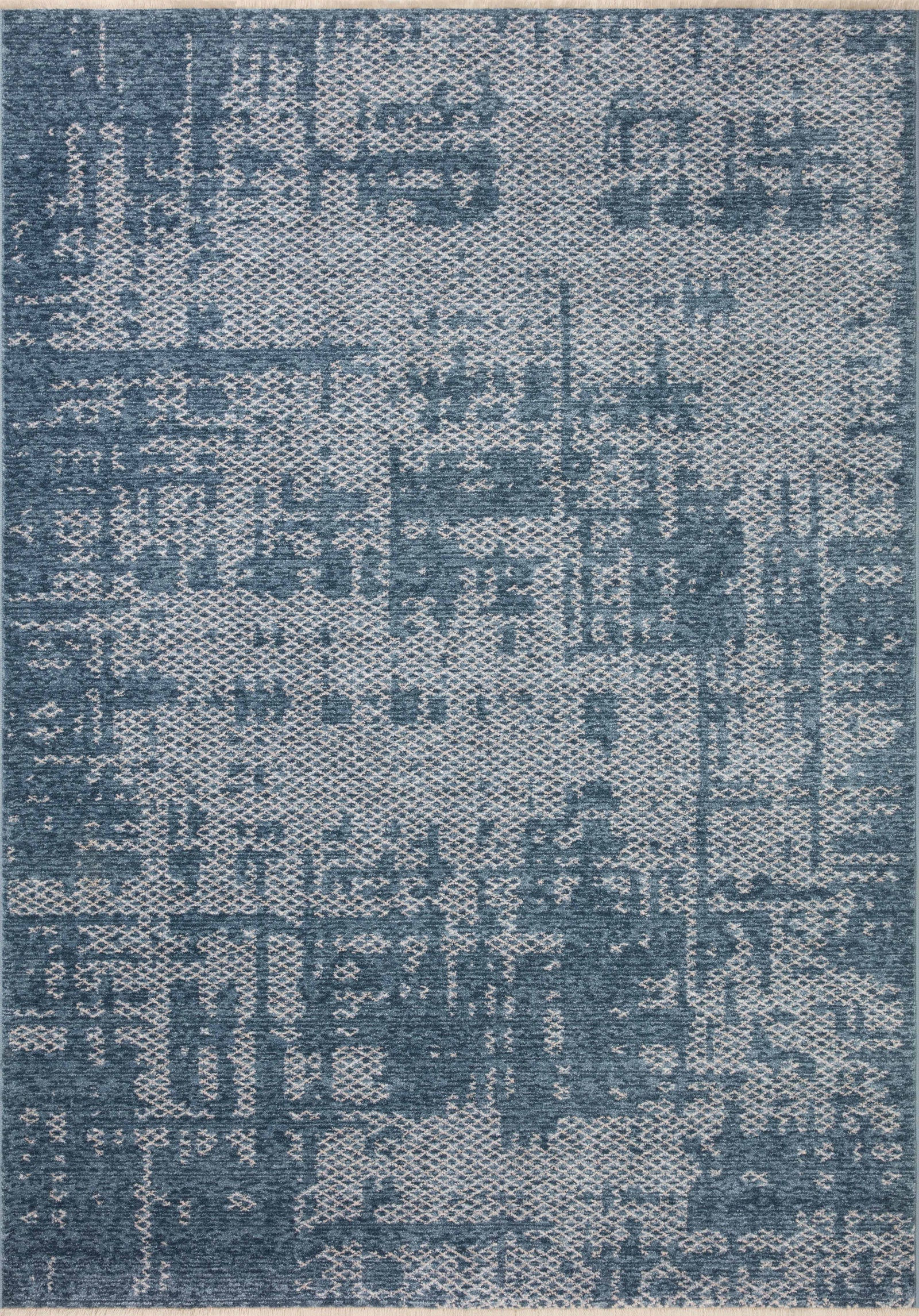 Vance Denim / Dove (Pattern 1) — a Loloi rug at Laurie Yapp Home.