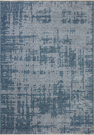 Vance Denim / Dove (Pattern 1) — a Loloi rug at Laurie Yapp Home.